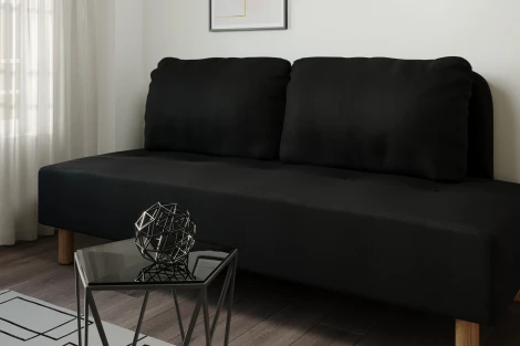 Диван Arsko Свельд Орто черная рогожка