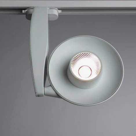Трековый светильник Arte Lamp Nota A4235PL-1WH (LED, 220V, круглые)