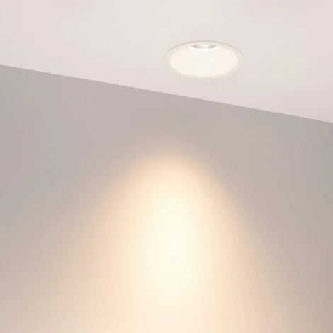 Встраиваемый точечный светильник MS-HARBOR-R106-15W Warm3000 (WH, 24 deg, 230V) (Arlight, IP20 Металл) 050182 (LED)