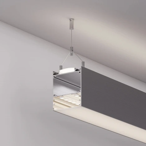 Профиль LINE-6070-3000 ANOD (Arlight, Алюминий) 047502