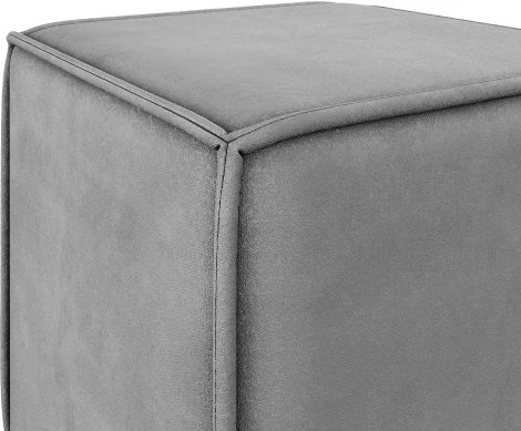 Маленькая радость Пуф квадратный светло-серый D1 furniture арт.AAA41664001