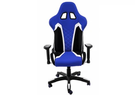 Компьютерное кресло Woodville Prime черное / синее 1860