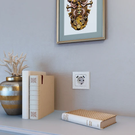 Накладка для розетки USB (hammer белый) Werkel W1279501 (a052037)