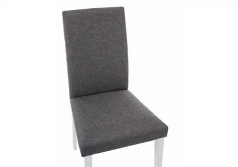 Обеденный стул Woodville Gross white / dark grey 11012