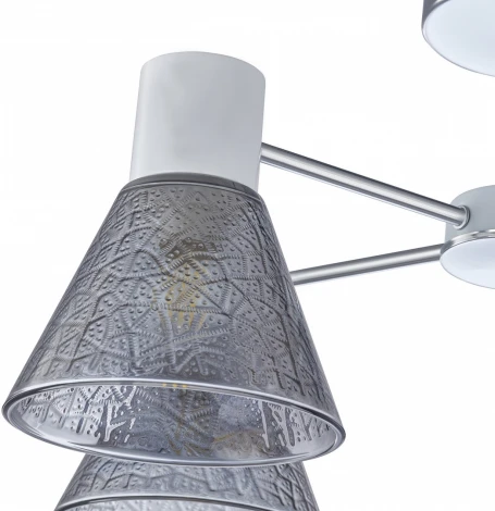 Потолочная люстра на штанге Arte Milano Napoli 322408/3 CR+WH (220V)