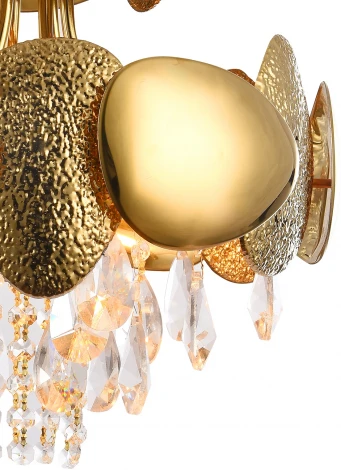 Подвесная люстра Natali Kovaltseva Valencia 91009/4C GOLD