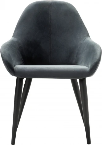 Кресло Kent Diag grey/черный R-Home арт.410119140h_Diaggrey_черн