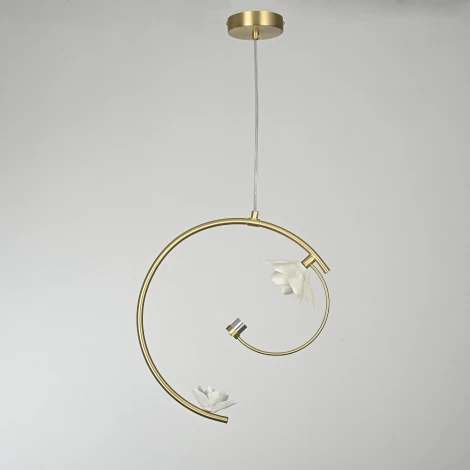 Подвесной светильник Magnolia 2 Flower Imperiumloft Magnolia01 (228975-26) (LED, 220V, на проводе, цветы)