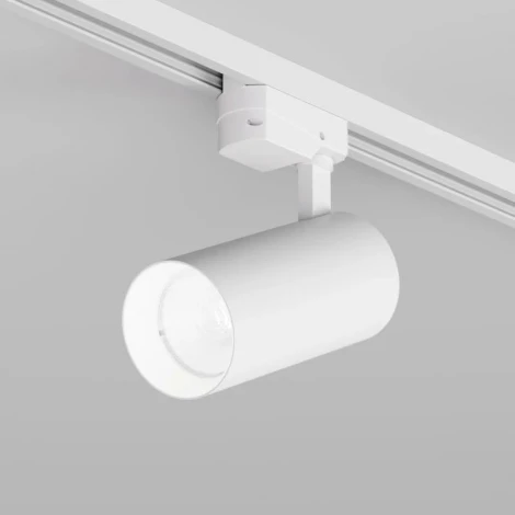 Трековый светильник однофазный 24W 220V Denkirs Solid Koper DK6454-WH (LED, круглые)