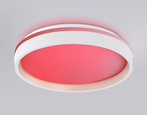 Потолочный светильник RGB круглый светодиодный с пультом Ambrella ORBITAL FZ601 (220V, круглые)