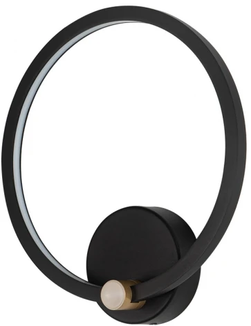 Бра Arte Lamp Errai A2195AP-1BK (LED, 220V, кольцо)