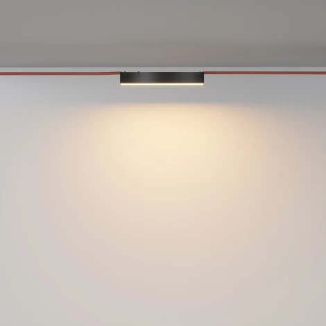 Трековый светильник ременной Maytoni Basis Parity TR129B-12W3K-B 48V 3000K 12Вт черный (LED)