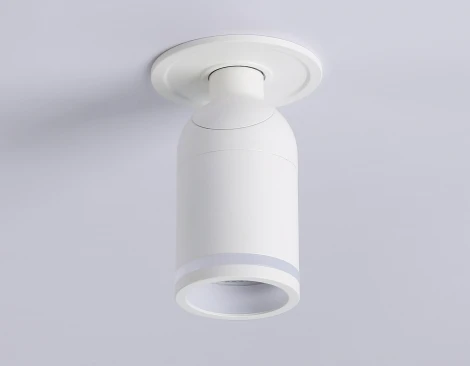 Встраиваемый точечный светильник с поворотным механизмом Ambrella Techno Spot TA1272 (220V, круглые)
