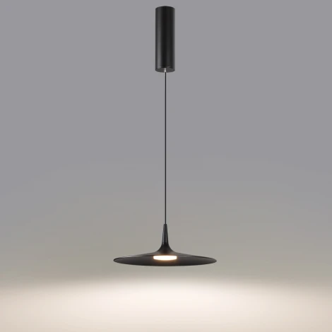 Подвесной светильник Odeon Light Sombra 7039/12L черный/металл/акрил LED 12W 3000K 220V