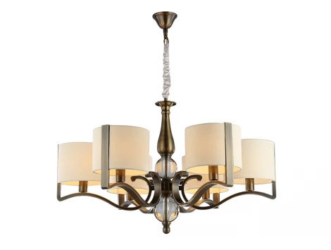 Подвесная люстра Newport 31300 31305+1/C black brass (220V, на цепи)