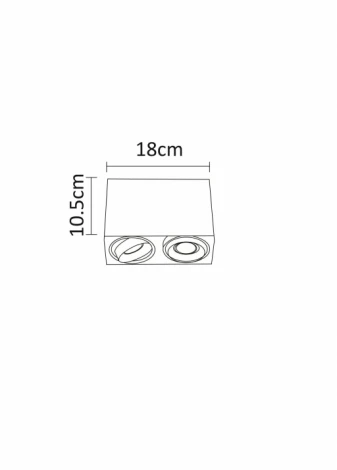 Накладной точечный светильник Arte Lamp Pictor A5654PL-2GY