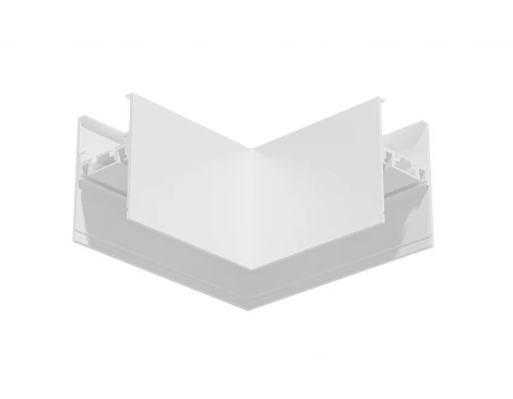 Соединитель угловой 90 для накладного шинопровода белый Ambrella Magnetic Ultra slim 26 48В GV1121