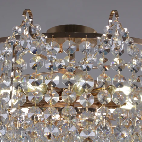 Потолочная люстра хрустальная на штанге Reluce 90192-0.3-08 FGD (220V)