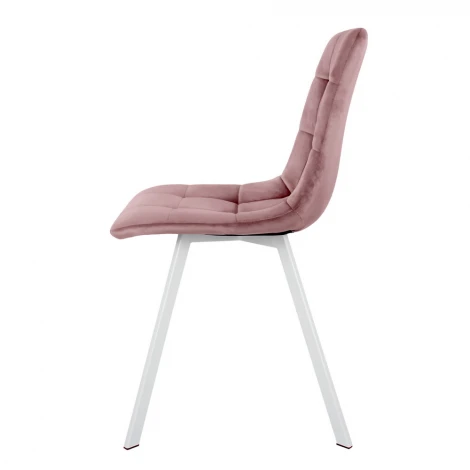 Стул Easy серый с ножками под дерево