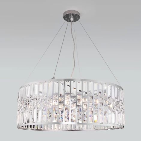 Подвесная люстра Eurosvet Lory 10116/8 хром