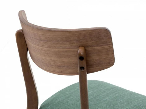 Стул Oxville ОГОГО 463880 (зеленый, орех)