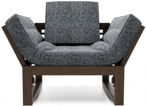 Кресло Arsko Балтик венге темно-серая рогожка