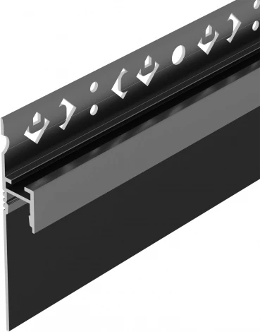 Профиль ARH-PLINTUS-50-FANTOM-3000 BLACK (Arlight, Алюминий) 052699