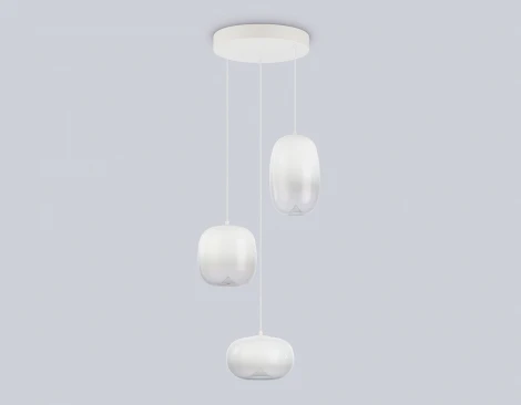 Подвесной светодиодный светильник Ambrella High Light LH11096 (220V, на проводе, круглые)