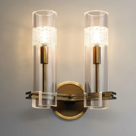 Настенный светильник (бра) Chamont 2 ImperiumLoft Im_W428-1 (164356-60) (220V)