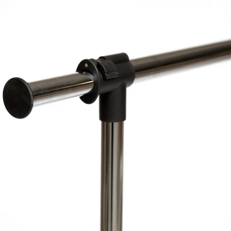 Вешалка NY-3294-2 хром/черный (металл)