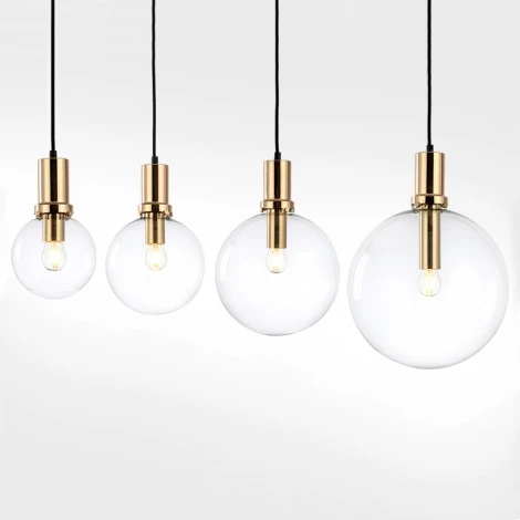 Подвесной светильник Penball D15 Gold ImperiumLoft Penball01 (101900-26) (220V, на проводе, шар)