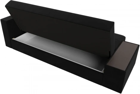 Диван-книжка Лига-020 стол справа (Черный,Фиолетовый/Микровельвет) Лига Диванов арт.118516