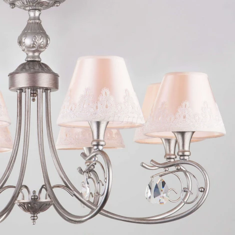 Потолочная люстра Eurosvet Incanto 60069/8 серебро (220V)