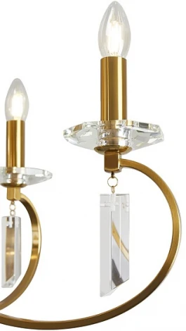 Подвесная люстра Freya Harvest FR2040PL-05BS (220V, подвески, на цепи)