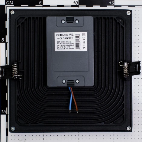 Встраиваемый точечный светильник Citilux Омега CLD50K222 (LED, 220V, диммер)
