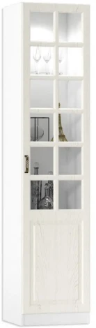 Витрина Mobi Ливерпуль белый / ясень ваниль 357761