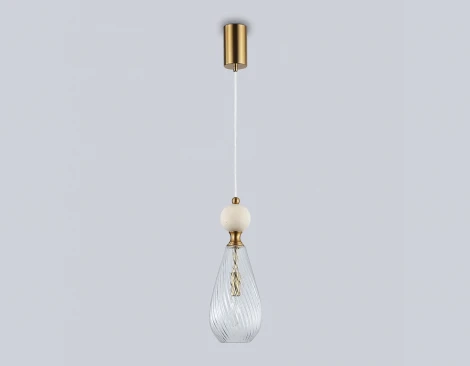 Подвесной светильник с травертином Ambrella Ceramo Modern LH53283