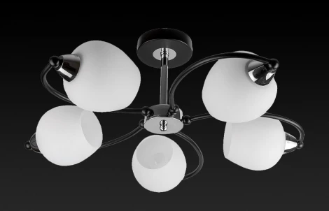 Потолочная люстра Toplight Katerina TL2770X-05WC