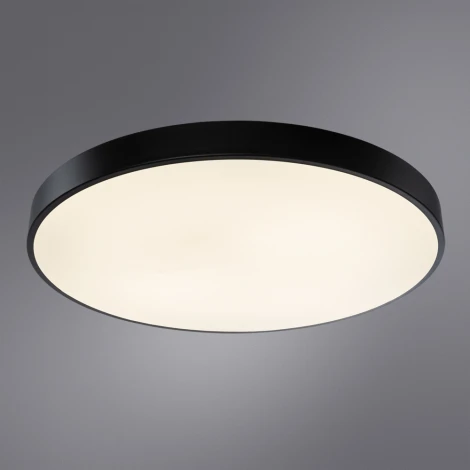 Потолочный светильник круглый Arte Lamp Arena A2673PL-1BK (LED, 220V, пульт управления, круглые)