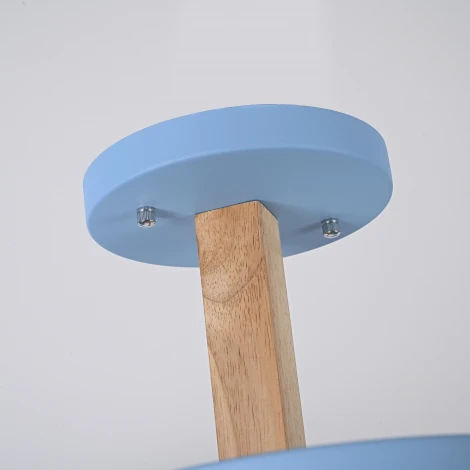 Потолочная люстра на штанге LED TURNA Голубой ImperiumLoft Turna-X01 (178302-26, Умный дом, WiFi, голосовое управление)