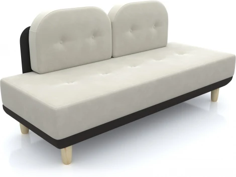 Диван Arsko Торли молочный велюр