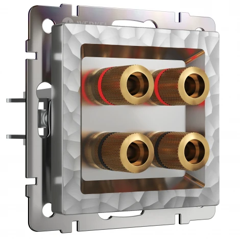 Акустическая розетка (hammer серебряный) Werkel W1285006 (a052067)