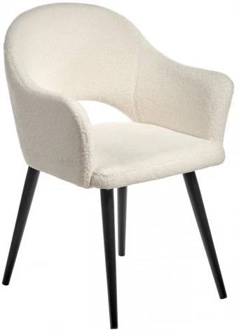 Стул Bruno белый, искусственный мех Bradex Home RF 0446