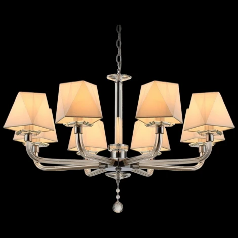 Подвесная люстра ILLUMICO IL6189-8P-27 CR (220V, на цепи)