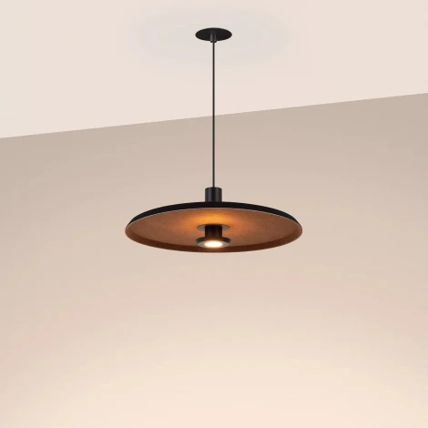 Подвесной светильник светодиодный SP-KOTARO-R450-12W Warm2700 (BK-CF, 36 deg, 230V, TRIAC) (Arlight, IP20) 057234