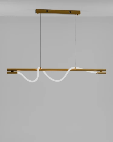 Подвесной светильник светодиодный с гибким неоном Moderli True V10679-PL (220V, на тросе)