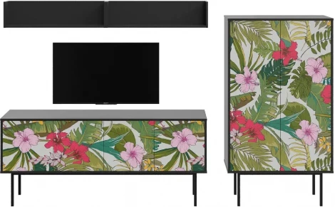 Композиция Boho Color 6 ОГОГО (арт.599610), (ЛДСП/Черный)