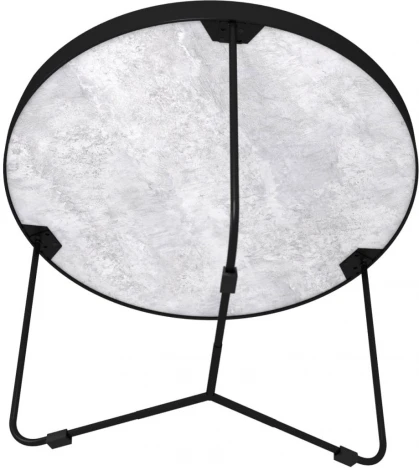 Стол журнальный Slayn Сканди Светлый бетон