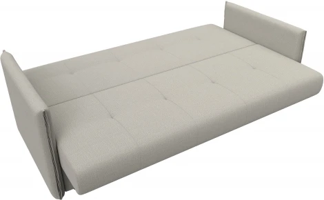 Диван-книжка Лига-018 (Бежевый/Рогожка) Лига Диванов арт.125608