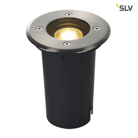 Встраиваемый светильник уличный Slv Earthlux Round 227680
